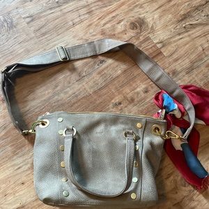 Lightly used Hammitt purse.  Daniel medium….Grey neutral with brushed gold.
